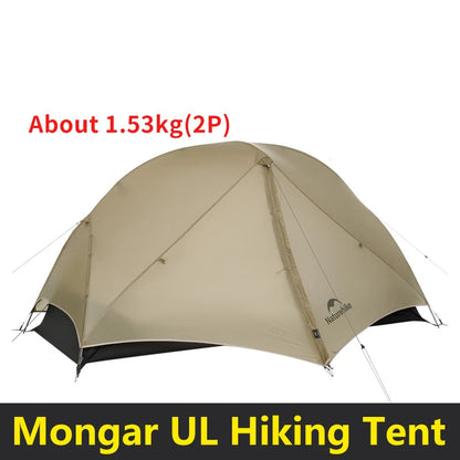Outdoor Camping Tent with Waterproof Double Layer for 2 Person