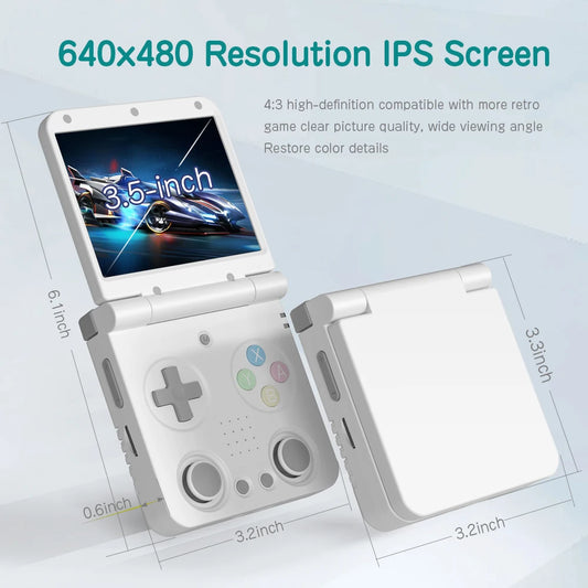 Flip-type Portable Handheld Retro Game Console