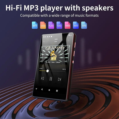 MP3 Player Bluetooth WiFi Touchscreen Large Storage