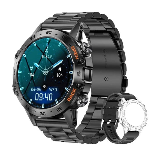 Smart Watch Bluetooth Call Fitness Tracker Waterproof