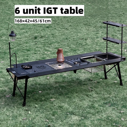 Outdoor Camping Table with Portable Aluminum Alloy