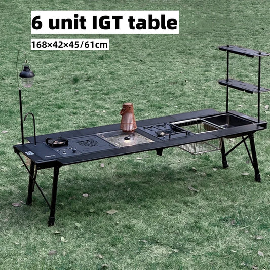 Outdoor Camping Table with Portable Aluminum Alloy