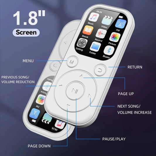 MP3 Player Bluetooth Touch Screen Stereo HiFi Speaker