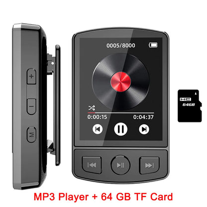 MP3 Player Sport Clip Walkman Bluetooth 5.0 HiFi Sound