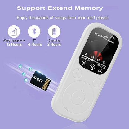 MP3 Player Bluetooth Touch Screen Stereo HiFi Speaker