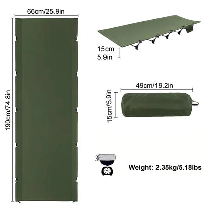 Camping Cot Folding Portable Bed Ultralight Outdoor Travel