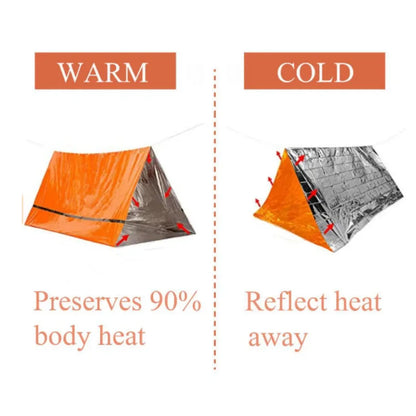 Emergency Tent with Waterproof Portable for 2 Person