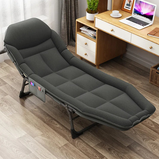 Outdoor Bed Reclining Chair with Adjustable Portable Single