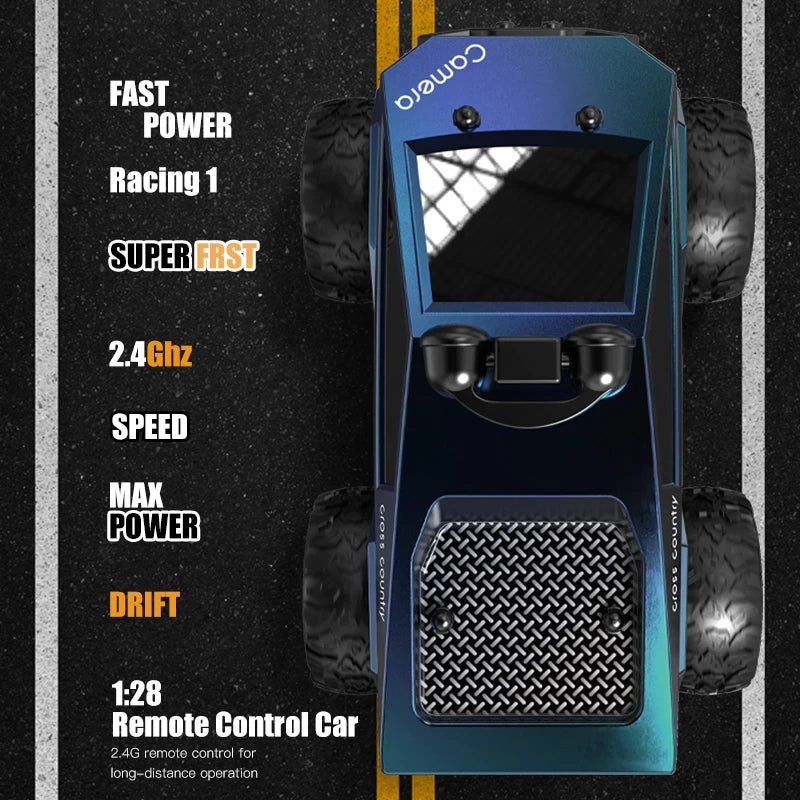 RC Car HD Camera Remote Control 2.4G SUV 1:28