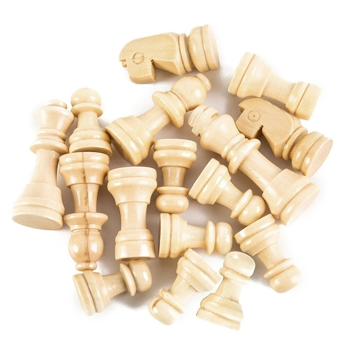Wooden Chess Checkers Backgammon Set Portable Folding