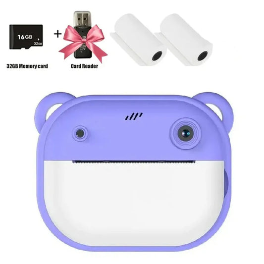 Camera Kids Digital Instant Print Photo Video