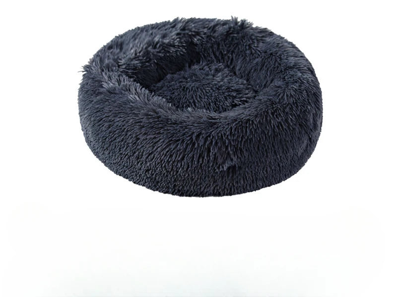 Round Pet Bed (Black)
