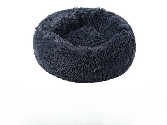 Round Pet Bed (Black)