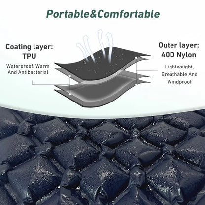 Camping Mattress Inflatable Ultralight Sleeping Pad