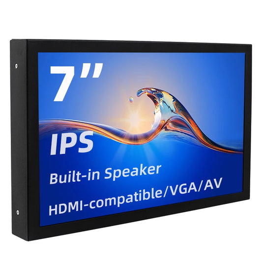 Portable Display Monitor 7 Inch IPS LCD HDMI Screen