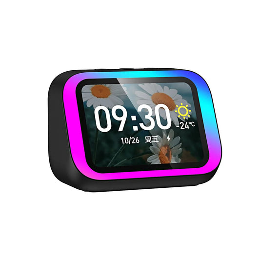 Bluetooth Speaker Alarm Clock with Voice Assistant