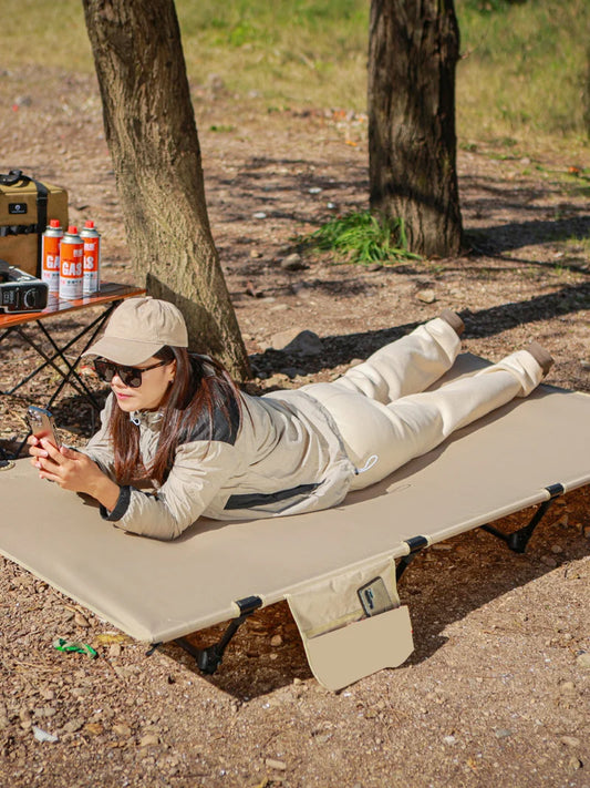 Camping Cot with Folding Ultralight Sleeping Bed