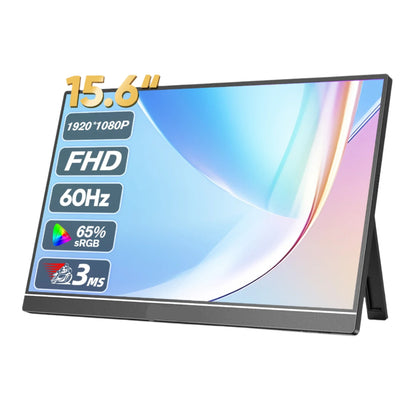 Portable Monitor Screen IPS Display USB-C HDMI 15.6"