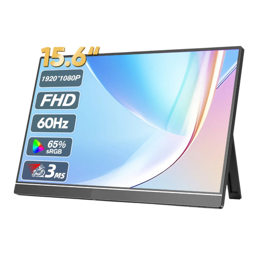 Portable Monitor Screen IPS Display USB-C HDMI 15.6"