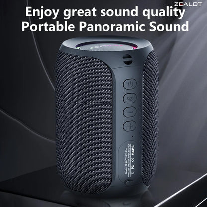 Wireless Speaker Bluetooth with Portable 15W Stereo