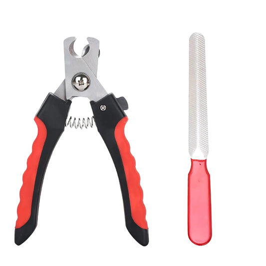 Pet Nail Clippers Stainless Steel Dog Cat Grooming Scissors