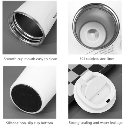 Stainless Steel Coffee mug (Black)