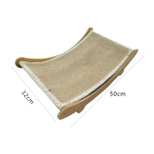 Cat Scratch Board Sisal Detachable Bed with Toy