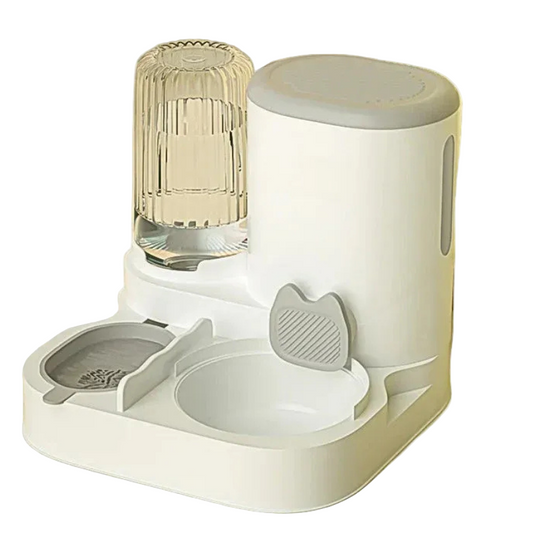 Pet Feeder Automatic Bowl with Water Dispenser