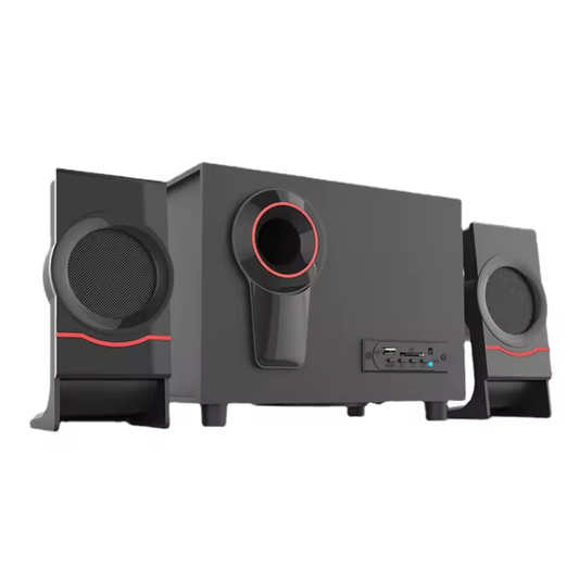 Bluetooth Speaker with Wooden Audio System