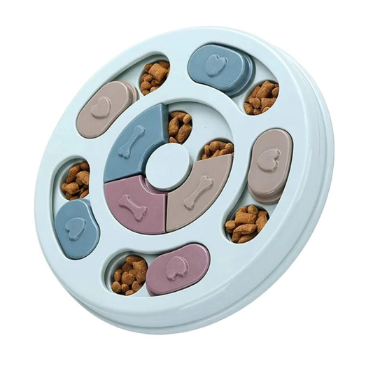 Dog Bowl Slow Feeder Interactive Training Toy