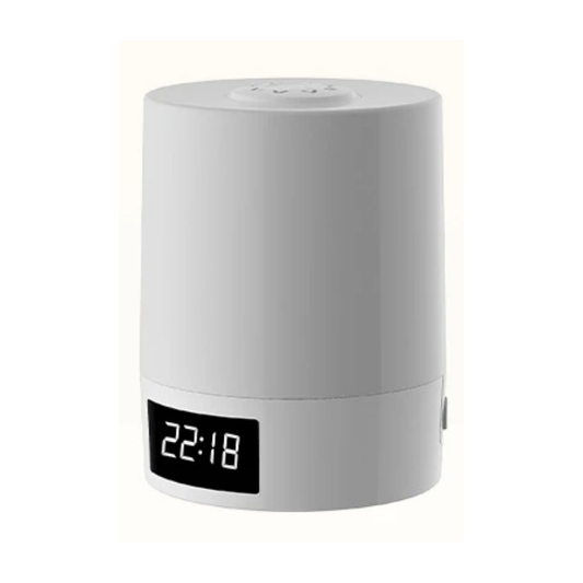 Night Lamp Light Clock with Dimmable LED for Bedroom