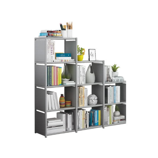 Bookshelf Storage Rack with Multi-layer Closet