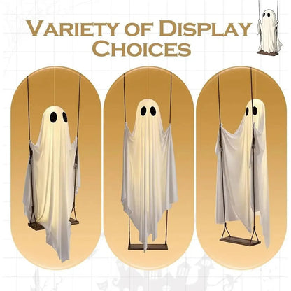 Halloween Outdoor Hanging Ghost Light Up Decoration