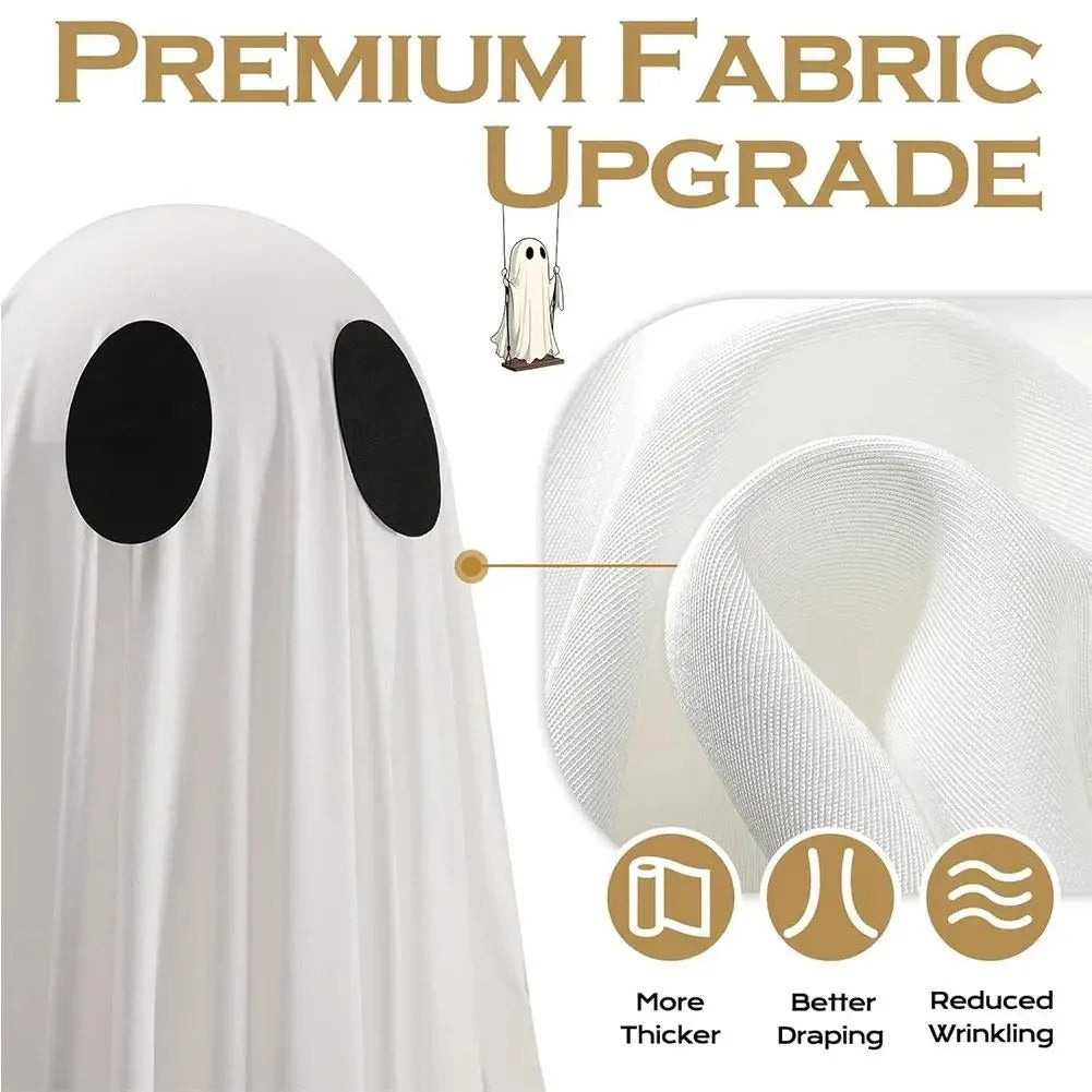 Halloween Outdoor Hanging Ghost Light Up Decoration