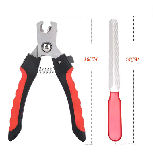 Pet Nail Clippers Stainless Steel Dog Cat Grooming Scissors
