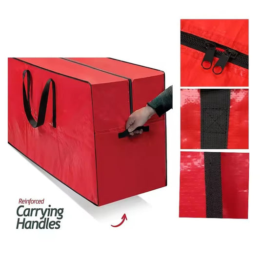 Christmas Tree Storage Bag with Waterproof Zipper Handles