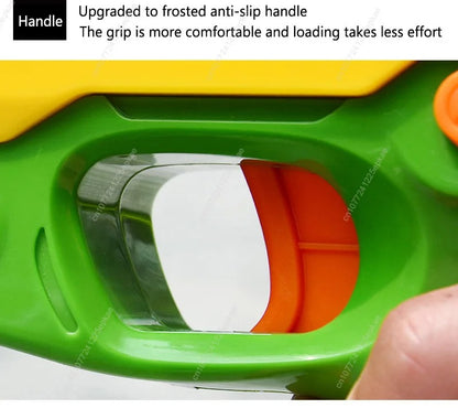 Salt Gun Fly Mosquito Shooter Plastic Toy Rifle