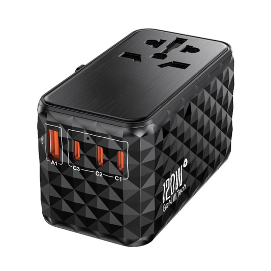 Travel Adapter Universal GaN 120W Fast Charger