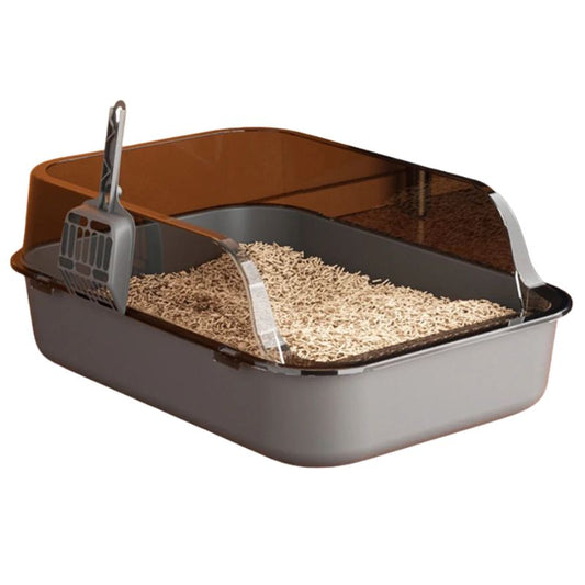 Cat Litter Box (Titanium Grey)