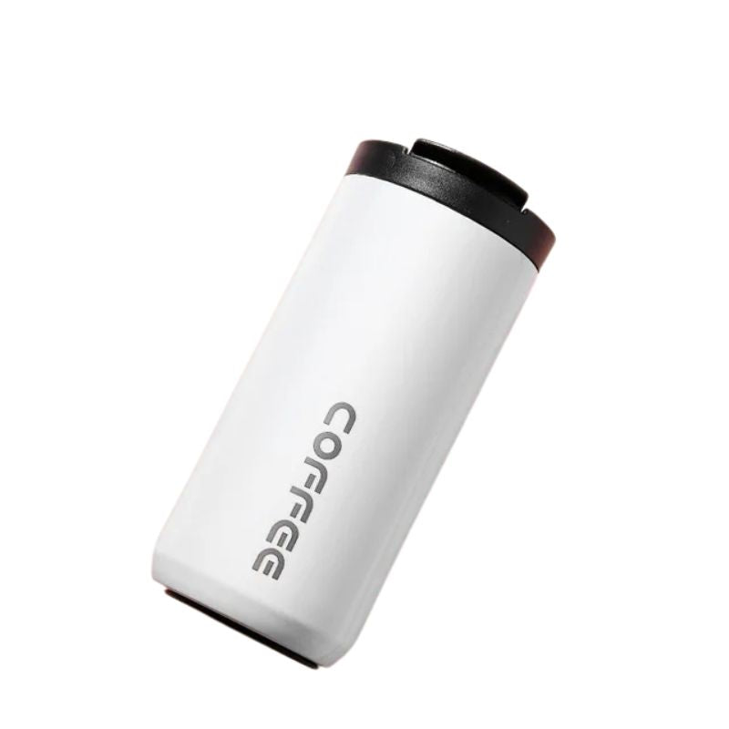 Stainless Steel Coffee Mug (White)