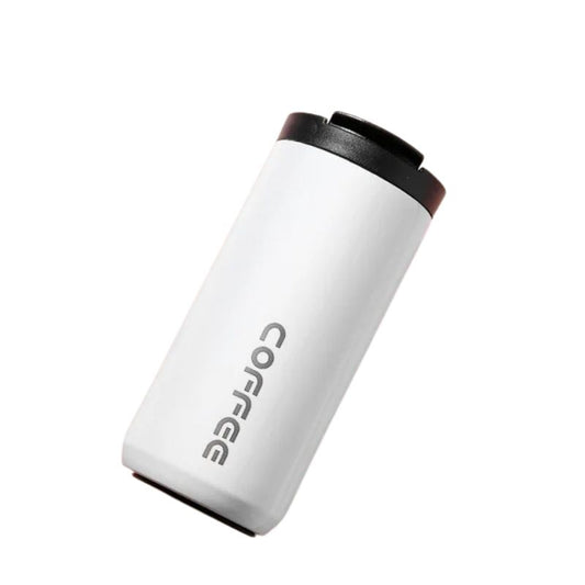 Stainless Steel Coffee Mug (White)