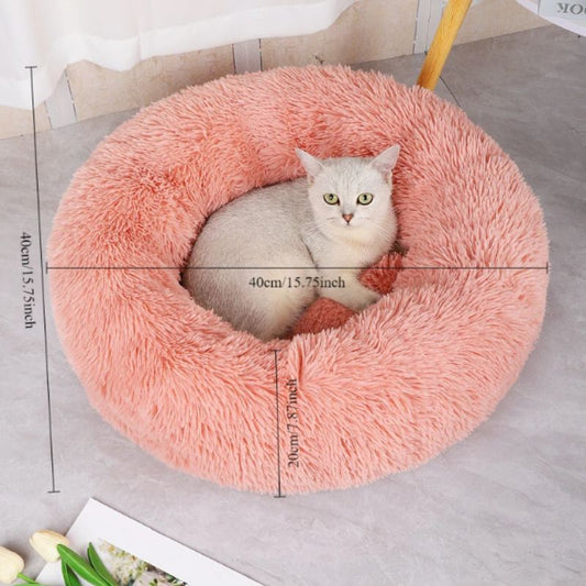 Round Pet Bed (Black)