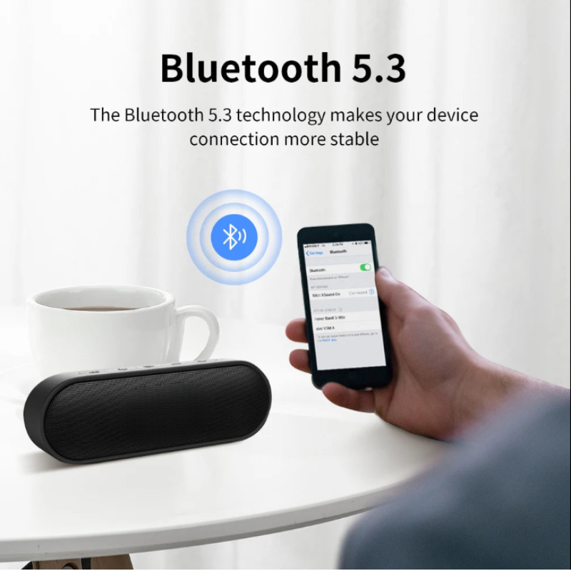 Waterproof Portable Bluetooth Speaker with deep Bass