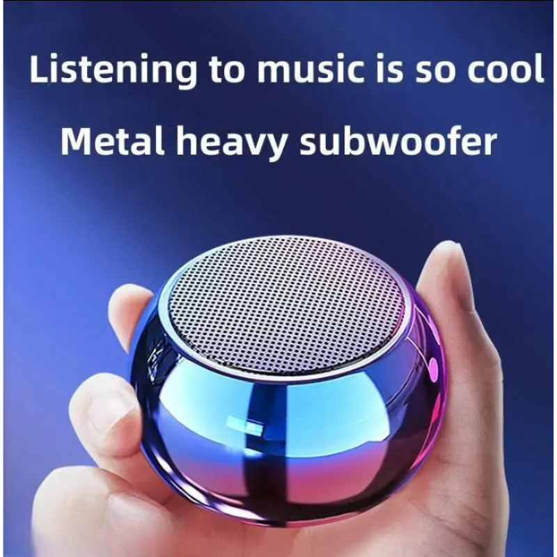 Mini Portable Wireless Bluetooth Stereo Subwoofer Speaker