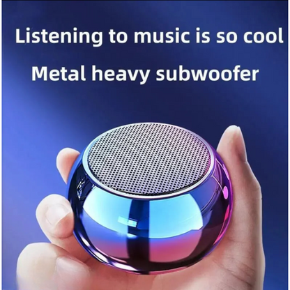 Mini Portable Wireless Bluetooth Stereo Subwoofer Speaker