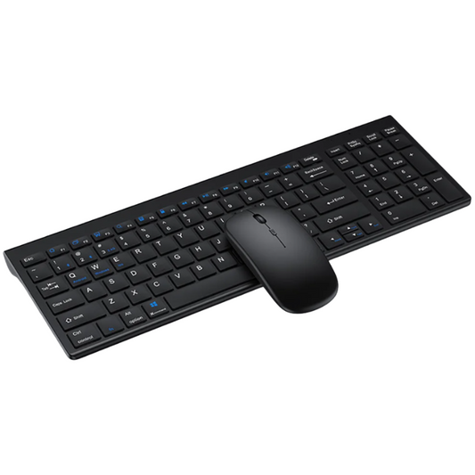 Slim Wireless Bluetooth Rechargeable Keyboard Mouse Set