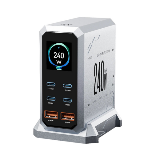 Charger GaN 240W USB C Desktop Fast Charging