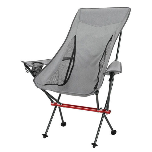 Lightweight Aluminum Folding Chair with Armrest