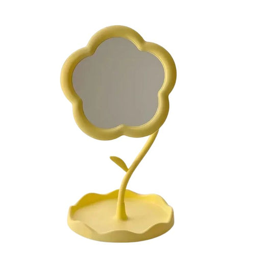 Flower Mirror Decor