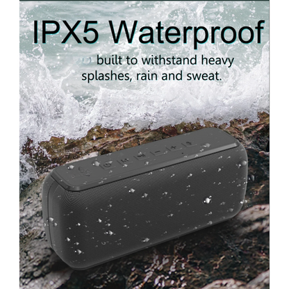 60W Portable Bluetooth Waterproof Speaker